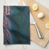 Water | St. Louis Missouri Bay Theedoek (Quarter Fold)