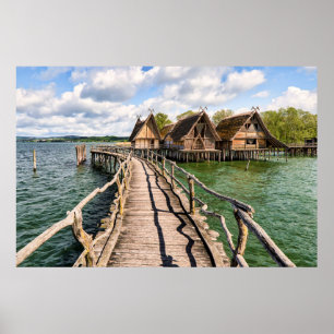 Water Stilte over het water Poster