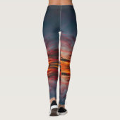 Water Sunset Leggings (Achterkant)