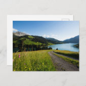 Water | Swiss Alps Footpath Briefkaart (Voorkant / Achterkant)