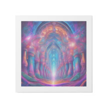 Water Tempel Gallery Wrap