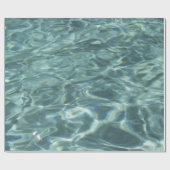 Water Texture Gift Wrap Cadeaupapier (Vlak)