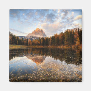 Water Tre Cime Di Lavaredo Italy Magneet