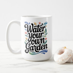 Water Uw Eigen Tuin Inspirerend Bloemen Quote Koffiemok