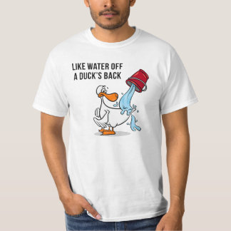 Water van een eenden achterin Jinkx moesson T-shirt