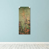 Water, van een reeks panelen die canvas afdruk (Insitu (Houten vloer))