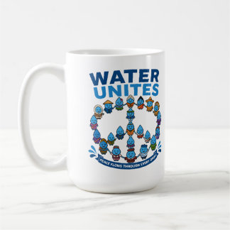 Water verenigt: Mondiale vrede en milieu Koffiemok