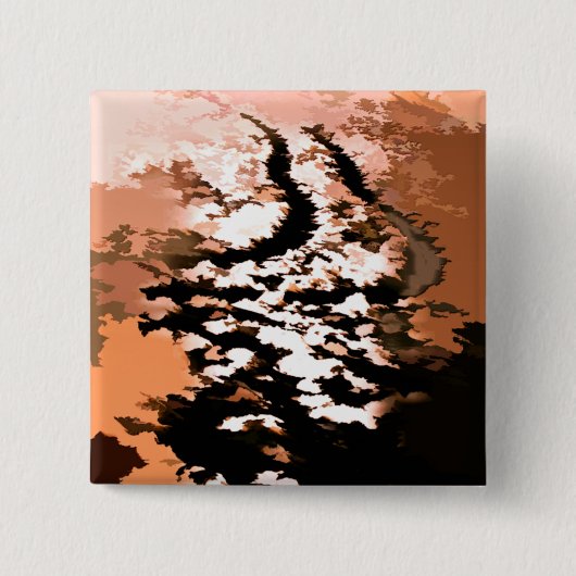 WATER VIERKANTE BUTTON 5,1 CM (Voorkant)