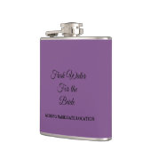 water voor de bride heupfles (Links)