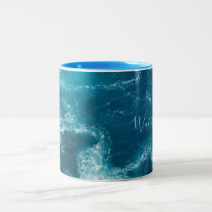 Water vriendelijk tweekleurige koffiemok
