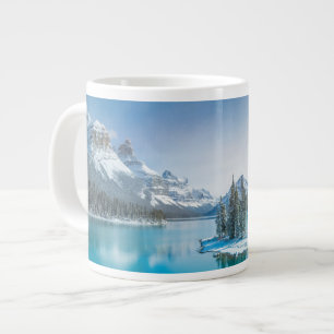 Water Winter Jasper National Park, Canada Extra Grote Beker