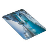 Water | Winter Jasper National Park, Canada Magneet (Rechterzijde)