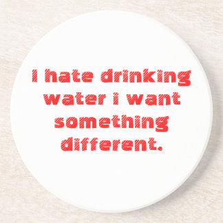 water zandsteen onderzetter