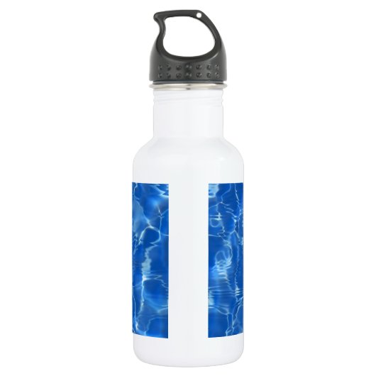 waterachtergrond waterfles  (Achterkant)