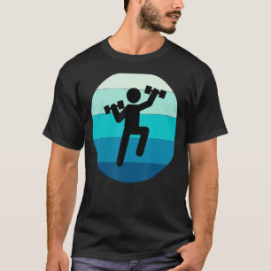 Wateraerobe fitness Aqua oefening T-shirt
