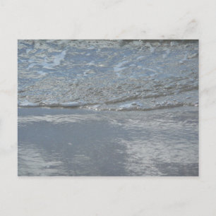 Wateraftappen op Abstracte foto's van de Beach Briefkaart