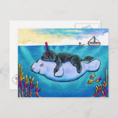 Waterbaby's Briefkaart (Voorkant / Achterkant)