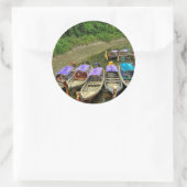 Waterbelasting Ronde Sticker (Tas)