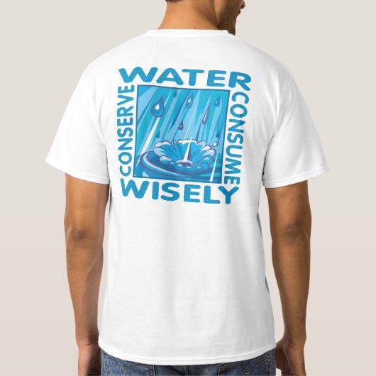Waterbescherming T-shirt (Achterkant)