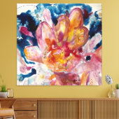 waterbloem canvas afdruk (Insitu (Woonkamer))