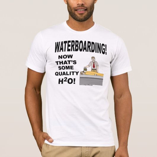 Waterboarding! T-shirt (Voorkant)