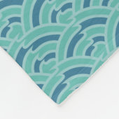 Waterbogen Fleece Deken (Hoek)