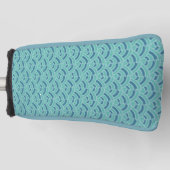 Waterbogen Putter Hoesje Golfheadcover (Voorkant)