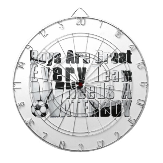 Waterboy Soccer Dartbord (Voorkant)