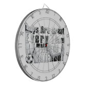 Waterboy Soccer Dartbord (Voorkant Links)