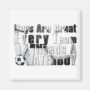 Waterboy Soccer Magneet