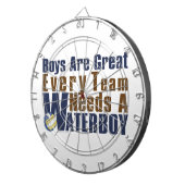 Waterboy Vollyball in Blue Dartbord (Voorkant Rechts)