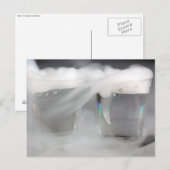 Waterbril met droog ijs briefkaart (Voorkant / Achterkant)