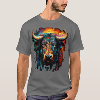 Waterbuffel Regenboog T-shirt