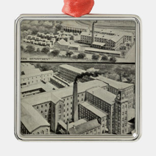 Waterbury Clock Co. Metalen Ornament