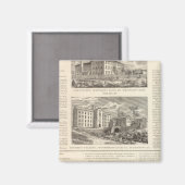 Waterbury Clock Company Magneet (Voorkant / Achterkant)