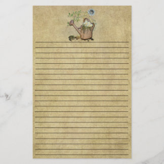 Watercan & Garden Dingen-1- Lijnwerk Briefpapier