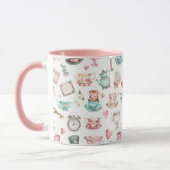 Watercolor Alice Pattern  Mok (Links)