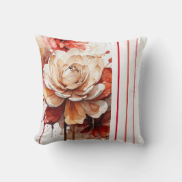 Watercolor, Almofada 40,6 cm x 40,6 cm, Poliéster Kussen