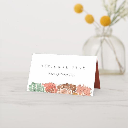 Watercolor Autumn Trees Thanksgiving (Voorkant)