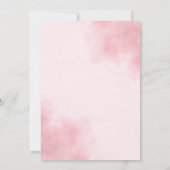 Watercolor Baby Girl Invitation (Dos)