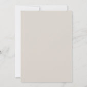 Watercolor Baby On Board Strand Baby Shower Kaart (Achterkant)