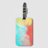 Watercolor Bagage Label (Voorkant (verticaal))