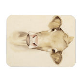 Watercolor Barn Animals | Cow Magneet (Horizontaal)