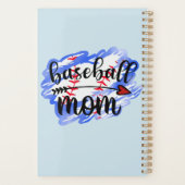 Watercolor Baseball Ball Baseball Maman (Dos)