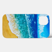 Watercolor Beach iPhone / coque ipad (Verso (horizontal))