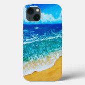 Watercolor Beach iPhone / coque ipad (Verso)