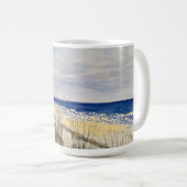watercolor beach, life's a beach, coffee mug 11 oz (Devant droit)