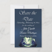 Watercolor Bergen  Save The Date (Voorkant)