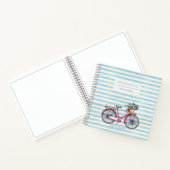 Watercolor Bicycle Joli Strity Travel Journal (Intérieur)
