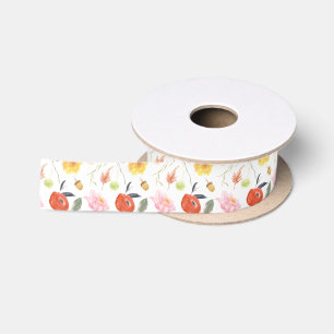 Watercolor Bloemen Lint
